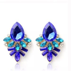 🆕Gorgeous Blue & Teal drop earrings